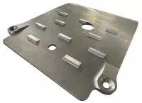 SKID ENGINE PLATE - BETA EVO/GREY/HILL HOLDER - lyžina Geco