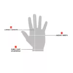 COMAS FACTORY Gloves Black