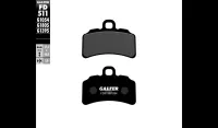 GALFER SEMI METAL brzdové destičky přední TRIAL - BETA