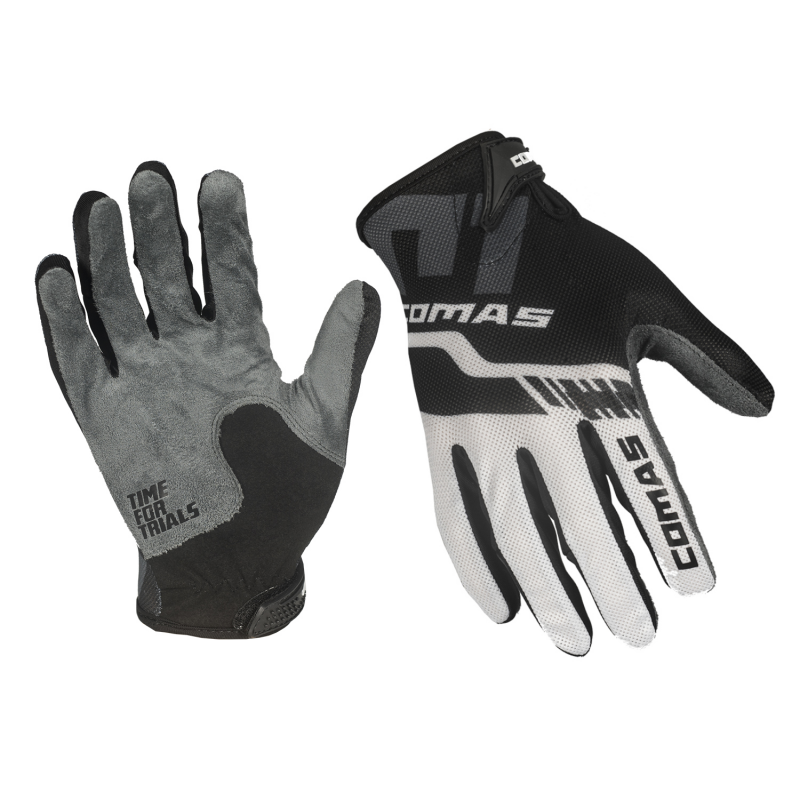 COMAS Race Gloves White