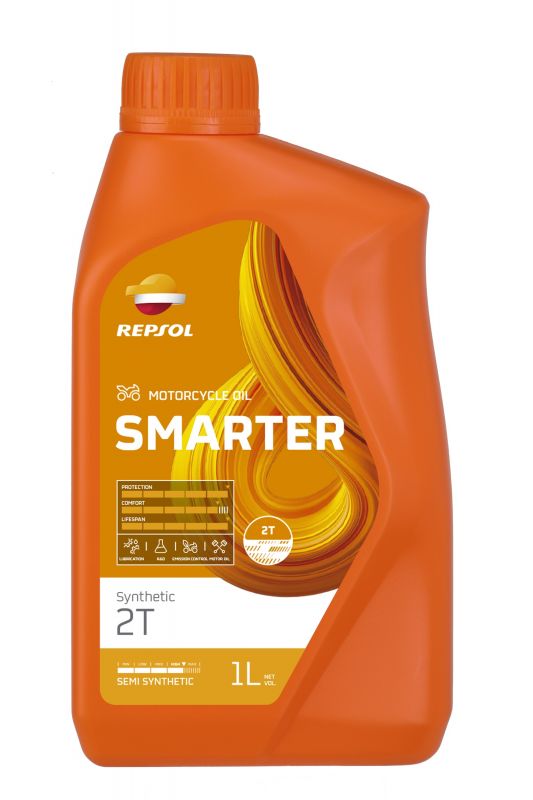 Repsol MOTO Smarter Synthetic 2T - 1L (MOTO SINTETICO 2T 1l)