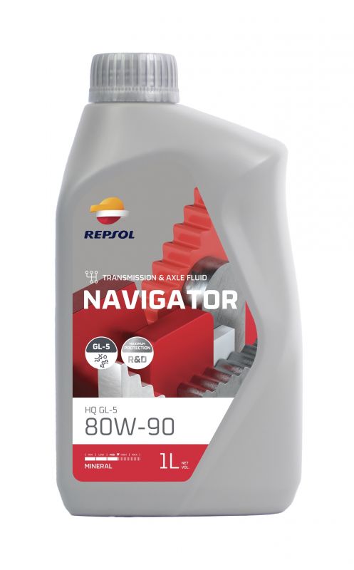 Repsol NAVIGATOR HQ GL-5 80W-90 - 1 L(CARTAGO MULTIGRADO EP 80W90 1l)