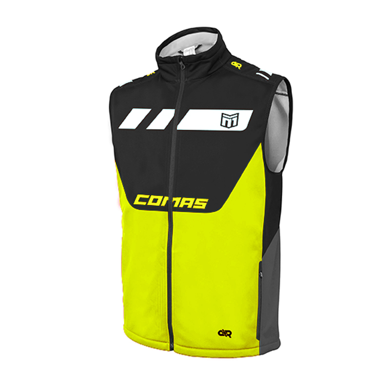 Softshell Vest Race Series - yellow COMAS