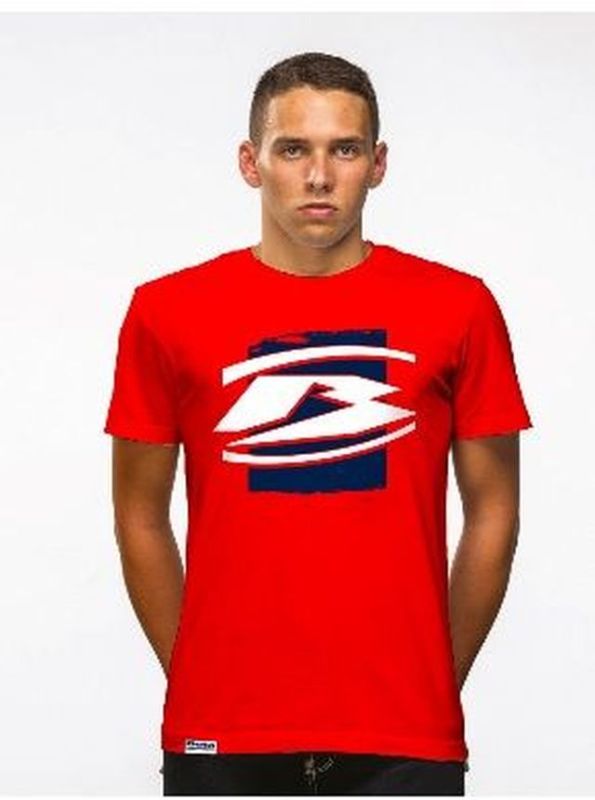 BETA - PADDOCK T-SHIRT Full red logo - vel. XL