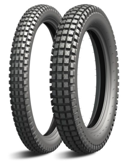 Michelin R21 - přední pneu - trial Dunlop/Michelin