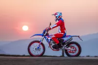 BETA ENDURO BIKE RR 4T 125 R - RACING BLUE/RED