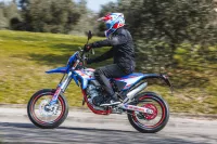 BETA MOTARD BIKE RR 4T 125 R - RACING BLUE/RED