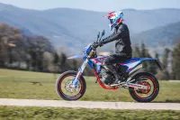 BETA MOTARD BIKE RR 4T 125 R - RACING BLUE/RED