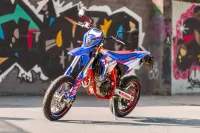 BETA MOTARD BIKE RR 4T 125 R - RACING BLUE/RED