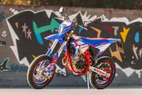 BETA MOTARD BIKE RR 4T 125 R - RACING BLUE/RED