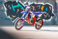 BETA MOTARD BIKE RR 4T 125 R - RACING BLUE/RED