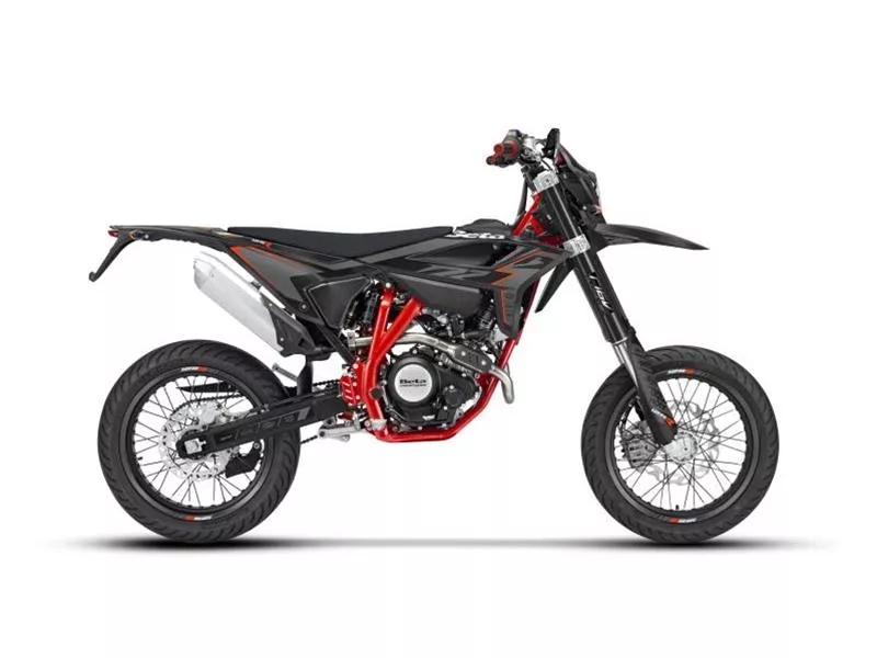 BETA MOTARD BIKE RR 4T 125 R - BLACK E5+