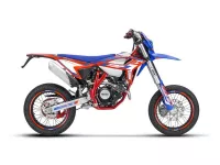 BETA MOTARD BIKE RR 4T 125 R - RACING BLUE/RED E5+