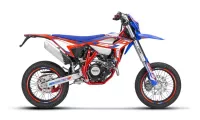 BETA MOTARD BIKE RR 4T 125 R - RACING BLUE/RED E5+