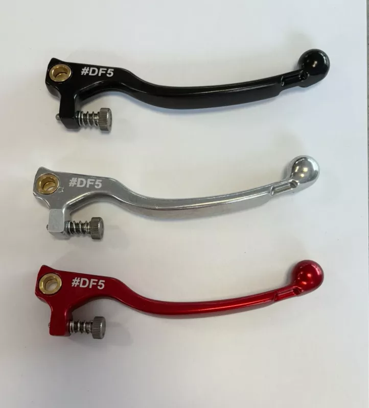 Brzdové páčky - Grimeca Brake Lever / silver/black/red