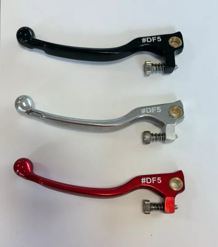 Spojkové páčky - Grimeca Clutch Lever / silver/black/red